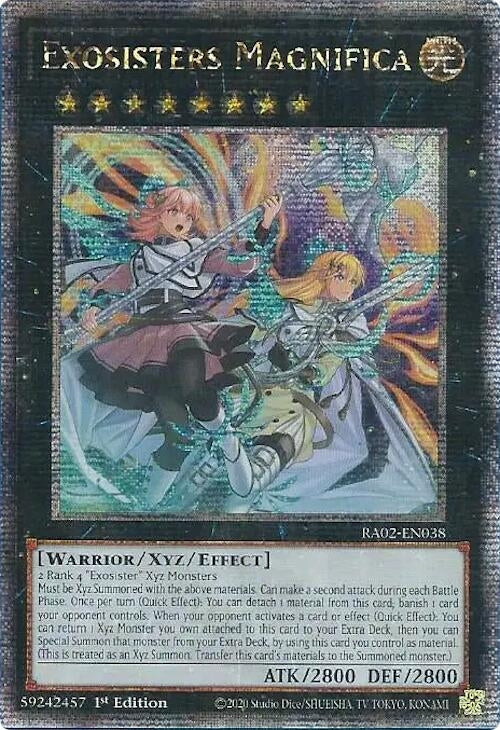 Exosisters Magnifica (Quarter Century Secret Rare) (25th Anniversary Rarity Collection II) (RA02-EN038)