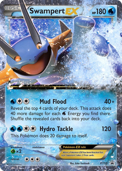 Image for Swampert EX - XY55 (XY Promos) (XY55) - Pokemon