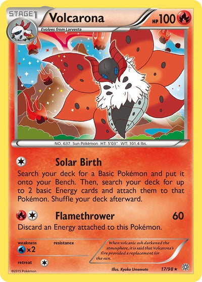 Image for Volcarona (17) (XY - Ancient Origins) (17/98) - Pokemon