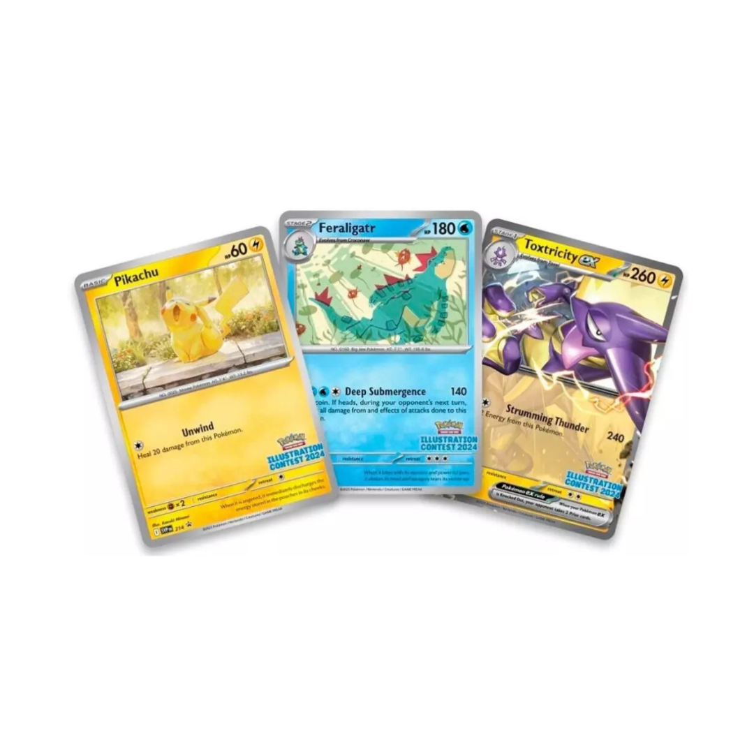Pokémon TCG Illustration Contest 2024 Promo Card Pack