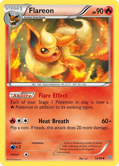 Image for Flareon (XY - Ancient Origins) (13/98) - Pokemon