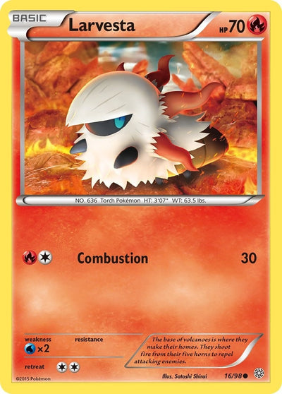 Image for Larvesta (XY - Ancient Origins) (16/98) - Pokemon
