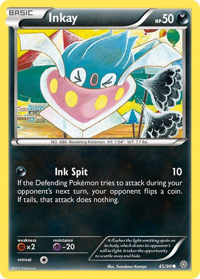 Image for Inkay (XY - Ancient Origins) (45/98) - Pokemon