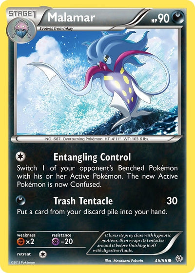 Image for Malamar (XY - Ancient Origins) (46/98) - Pokemon