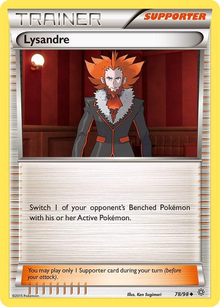 Image for Lysandre (XY - Ancient Origins) (78/98) - Pokemon