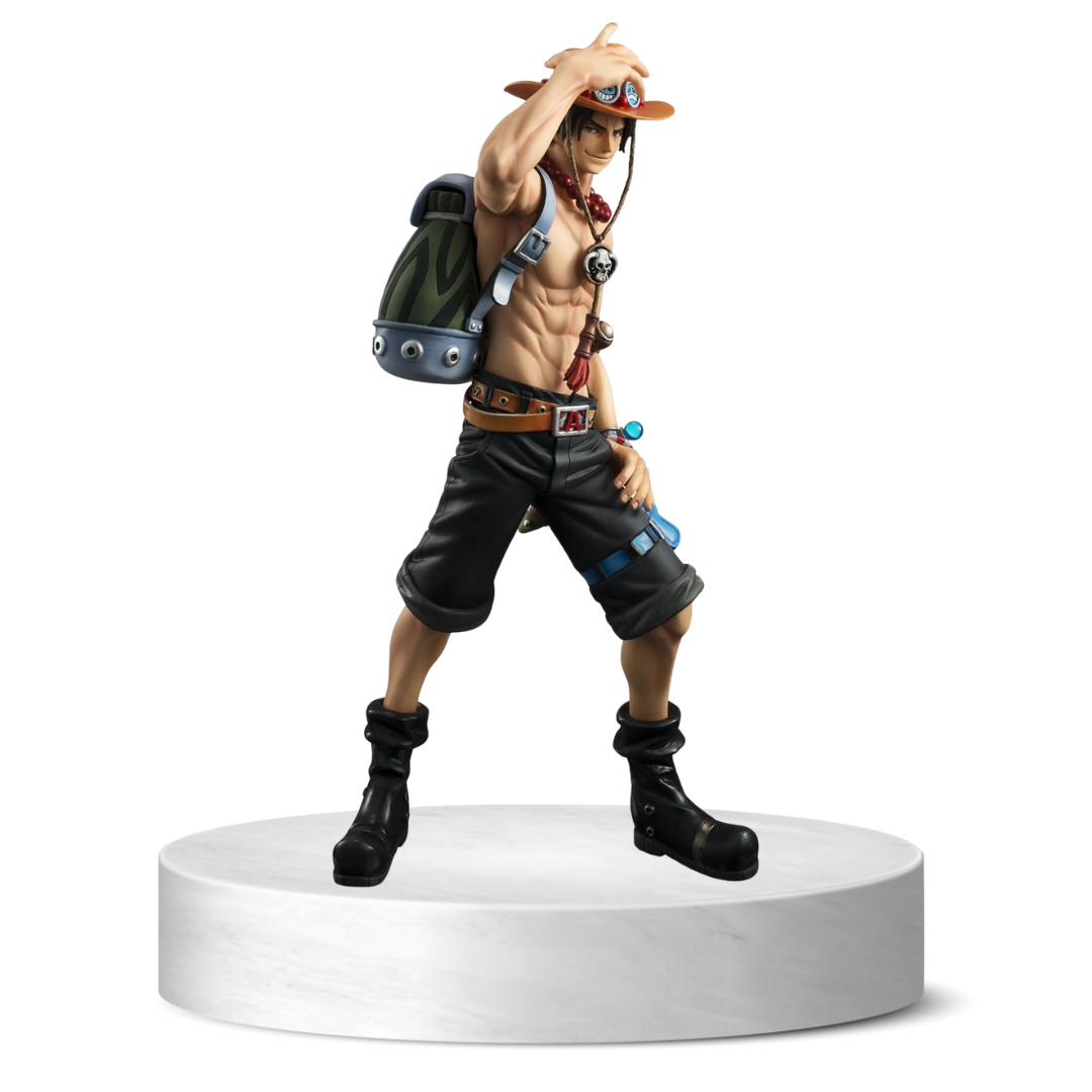 One Piece Portgas D.Ace 10th LIMITED Statue - Portrait.Of.Pirates NEO-DX