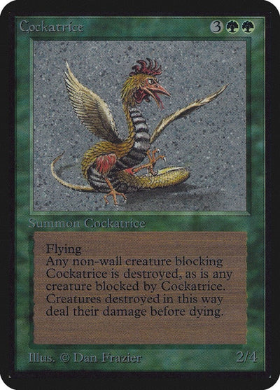 Image for Cockatrice (Alpha Edition) - Magic: The Gathering