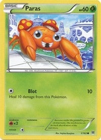 Image for Paras (XY - BREAKthrough) (1/162) - Pokemon