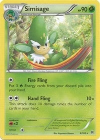 Image for Simisage (XY - BREAKthrough) (6/162) - Pokemon
