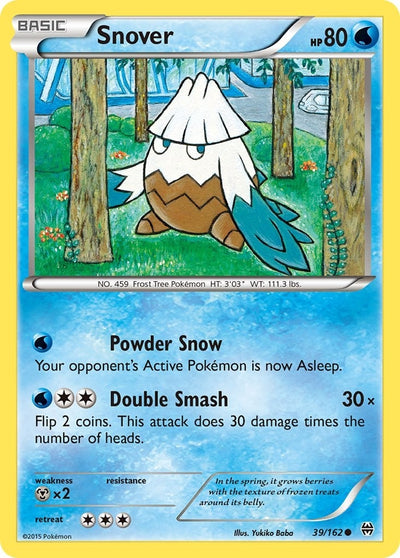 Image for Snover (XY - BREAKthrough) (39/162) - Pokemon
