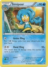Image for Simipour (XY - BREAKthrough) (42/162) - Pokemon