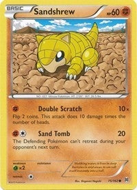 Image for Sandshrew (XY - BREAKthrough) (75/162) - Pokemon