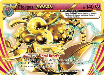 Image for Florges BREAK (XY - BREAKthrough) (104/162) - Pokemon
