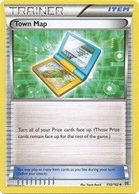 Image for Town Map (XY - BREAKthrough) (150/162) - Pokemon