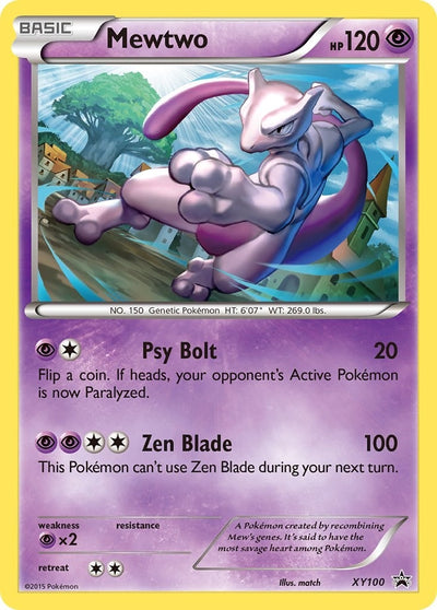 Image for Mewtwo - XY100 (XY Promos) (XY100) - Pokemon