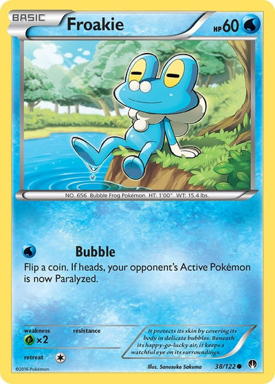 Image for Froakie (XY - BREAKpoint) (38/122) - Pokemon