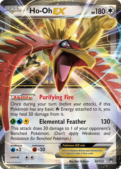 Image for Ho-Oh EX (XY - BREAKpoint) (92/122) - Pokemon