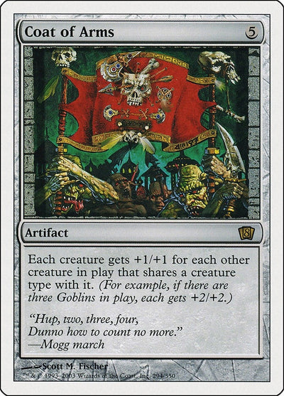 Image for Coat of Arms (8th Edition) (294) - Magic: The Gathering