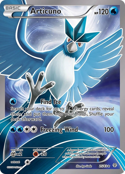 Image for Articuno (Generations) (25/83) - Pokemon