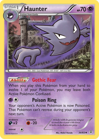Image for Haunter (Generations) (34/83) - Pokemon