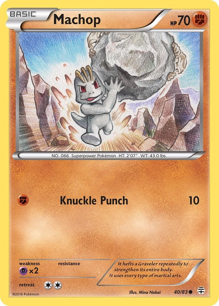 Image for Machop (Generations) (40/83) - Pokemon