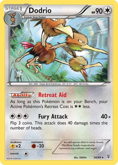 Image for Dodrio (Generations) (56/83) - Pokemon