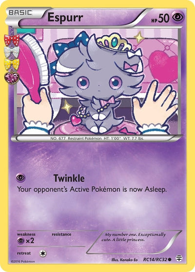 Image for Espurr (Generations: Radiant Collection) (RC14/RC32) - Pokemon