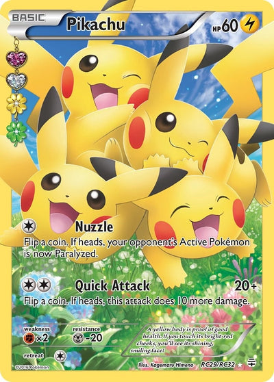 Image for Pikachu (Full Art) (Generations: Radiant Collection) (RC29/RC32) - Pokemon