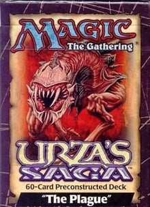 Image for Urza's Saga Theme Deck - The Plague (USG)