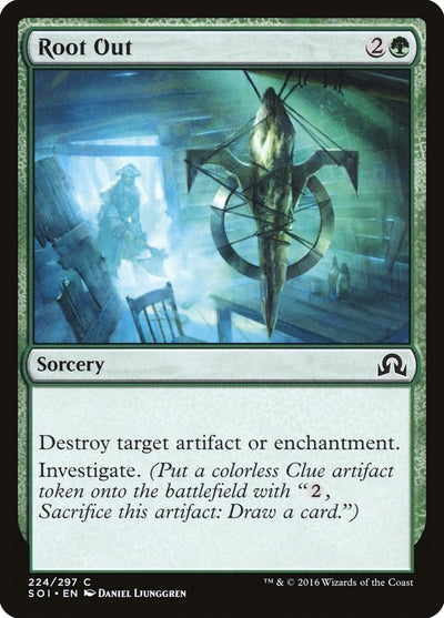 Image for Root Out (Shadows over Innistrad) (224) - Magic: The Gathering
