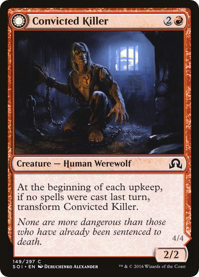 Image for Convicted Killer (Shadows over Innistrad) (149) - Magic: The Gathering
