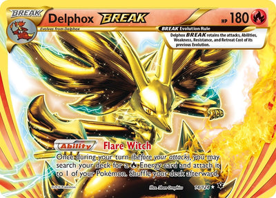 Image for Delphox BREAK (XY - Fates Collide) (14/124) - Pokemon