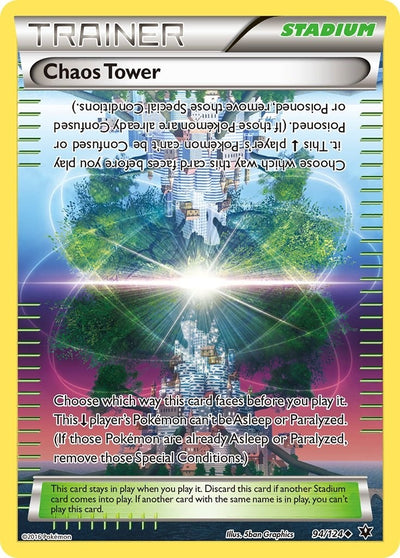 Image for Chaos Tower (XY - Fates Collide) (94/124) - Pokemon
