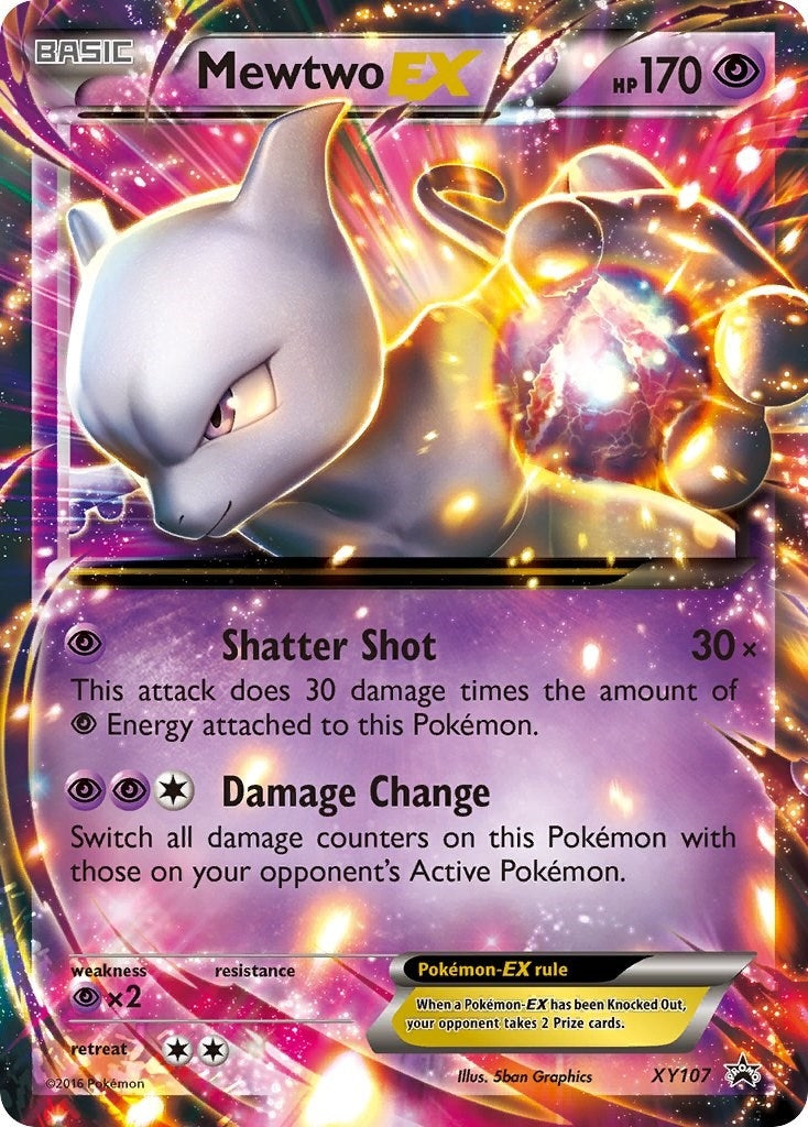 Image for Mewtwo EX - XY107 (XY Promos) (XY107) - Pokemon