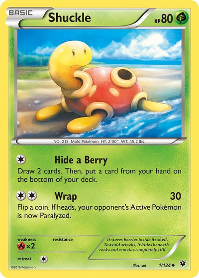 Image for Shuckle (XY - Fates Collide) (1/124) - Pokemon