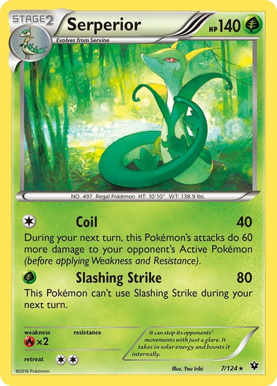 Image for Serperior (XY - Fates Collide) (7/124) - Pokemon