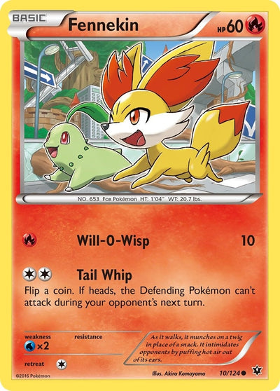 Image for Fennekin (10) (XY - Fates Collide) (10/124) - Pokemon