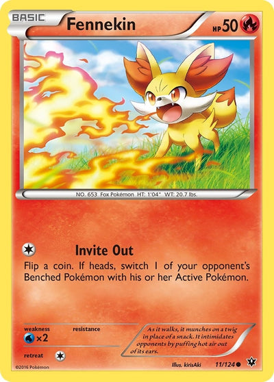 Image for Fennekin (11) (XY - Fates Collide) (11/124) - Pokemon