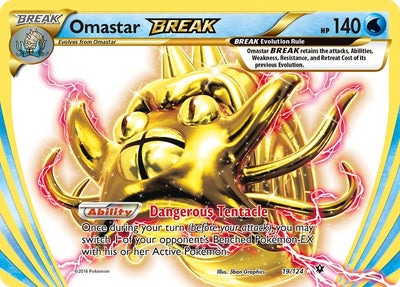 Image for Omastar BREAK (XY - Fates Collide) (19/124) - Pokemon