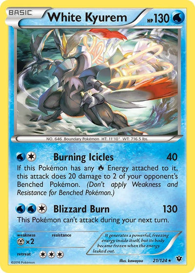 Image for White Kyurem (XY - Fates Collide) (21/124) - Pokemon