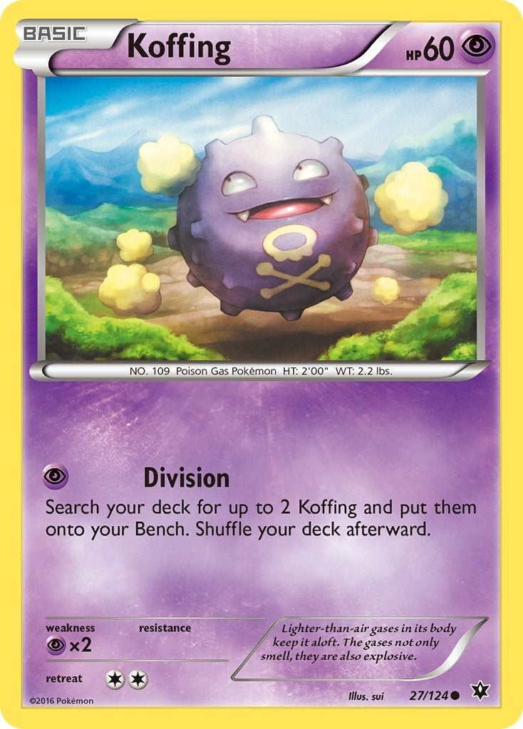 Image for Koffing (XY - Fates Collide) (27/124) - Pokemon