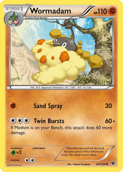 Image for Wormadam (44) (XY - Fates Collide) (44/124) - Pokemon