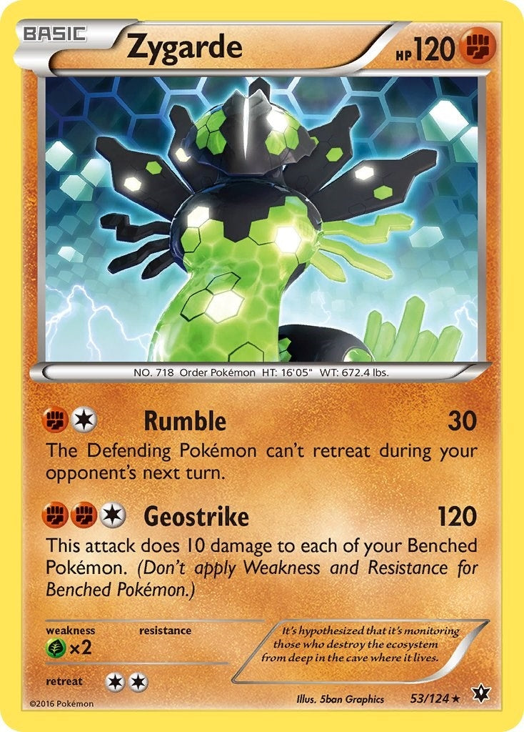 Image for Zygarde (53) (XY - Fates Collide) (53/124) - Pokemon