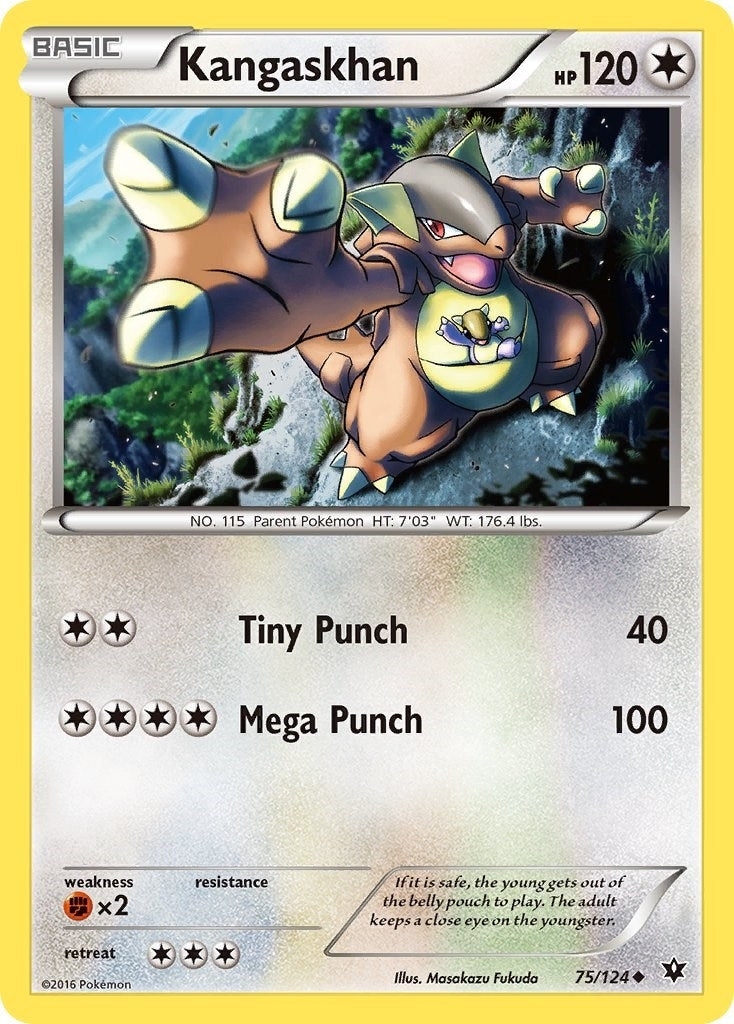 Image for Kangaskhan (XY - Fates Collide) (75/124) - Pokemon