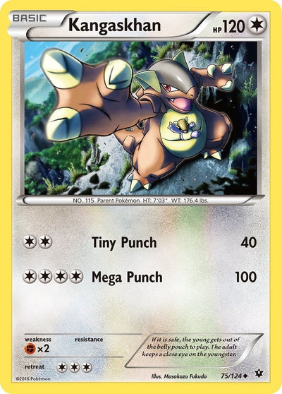 Image for Kangaskhan (XY - Fates Collide) (75/124) - Pokemon