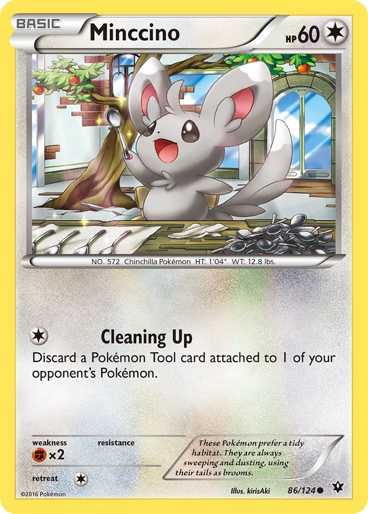 Image for Minccino (86) (XY - Fates Collide) (86/124) - Pokemon