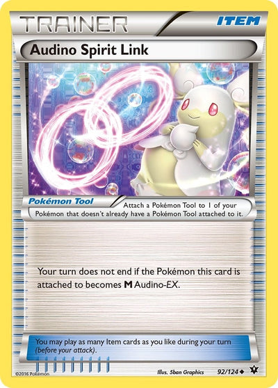 Image for Audino Spirit Link (XY - Fates Collide) (92/124) - Pokemon