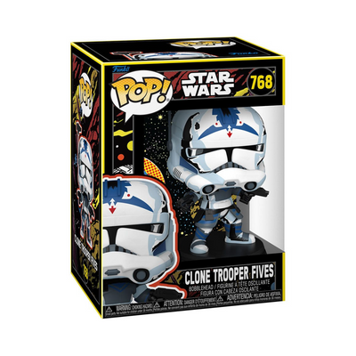 FUNKO POP! Clone Trooper Fives (Retro) 768 - Star Wars