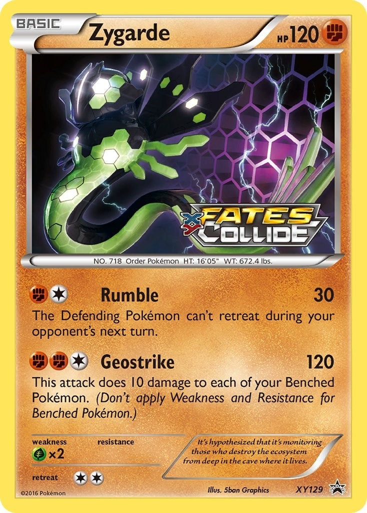 Image for Zygarde (Prerelease) (XY Promos) (XY129) - Pokemon