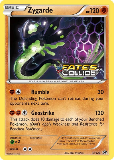 Image for Zygarde (Prerelease) (XY Promos) (XY129) - Pokemon